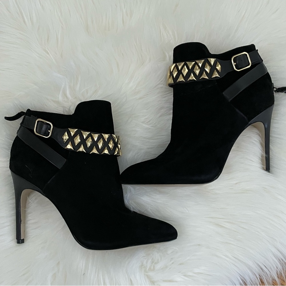 Badgley Mischka Joyce Suede Ankle Boots size 7.5